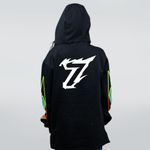 MOLETOM OVERSIZED PRETO - SEVEN PRETA