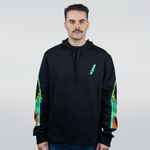 MOLETOM OVERSIZED PRETO - SEVEN PRETA
