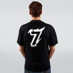 CAMISETA OVERSIZED PRETA - SEVEN PRETA