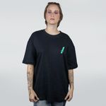 CAMISETA OVERSIZED PRETA - SEVEN PRETA
