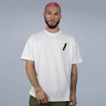 CAMISETA OVERSIZED OFF WHITE - SEVEN BRANCA