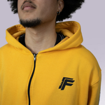 MOLETOM MOSTARDA COM FORRO PRETO - STAR