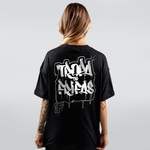 CAMISETA OVERSIZED PRETA - TROPA DO FRIFAS