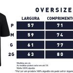 CAMISETA OVERSIZED PRETA - TROPA DO FRIFAS