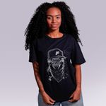 CAMISETA PRETA - CAVEIRA FF