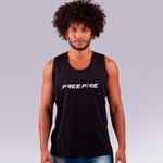 REGATA PRETA - FREE FIRE
