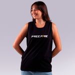 REGATA PRETA - FREE FIRE