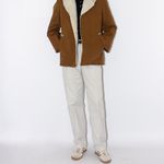 Jaqueta Lona Sherpa Vintage 