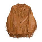 Jaqueta Couro Western Country Pacer Vintage 70s