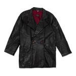 Jaqueta Couro Pierre Cardin Vintage 80s