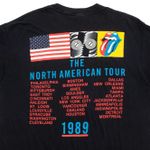 Camiseta Rolling Stones Steel Wheels The North American Tour Vintage 1989