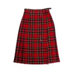 Saia Kilt Lã Vintage