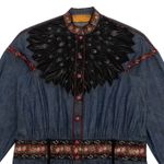 Blusa Patchwork Roberto Cavalli Vintage 70s