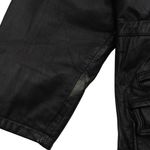 Jaqueta Parka Couro Vintage 