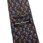 Gravata Salvatore  Ferragamo Vintage 