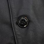 Jaqueta de Couro Pierre Cardin Vintage 