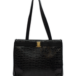 Bolsa Salvatore Ferragamo Crocodilo Tote Bag