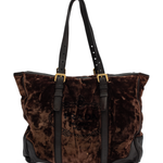 Tote Bag Veludo Prada Vintage 