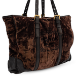 Tote Bag Veludo Prada Vintage 