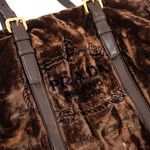 Tote Bag Veludo Prada Vintage 