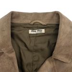 Jaqueta Camurça Miu Miu Vintage