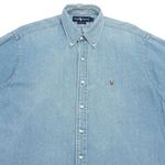 Camisa Jeans Polo Ralph Lauren Vintage 