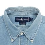 Camisa Jeans Polo Ralph Lauren Vintage 
