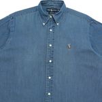Camisa Jeans Polo Ralph Lauren Vintage 