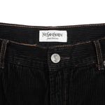 Calça Veludo Cotelê Yves Saint Laurent Vintage