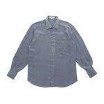 Camisa Yves Saint Laurent Seda Vintage 