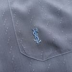 Camisa Yves Saint Laurent Seda Vintage 