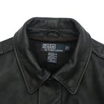Jaqueta Couro Polo Ralph Lauren Vintage