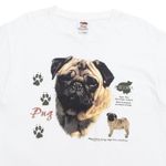 Camiseta Fruit Of The Loom Pug Vintage