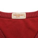 Suéter  Veludo Yves Saint Laurent Polos Vintage 80s