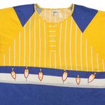 Camiseta Henley Gucci Vintage 80s