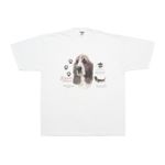 Camiseta Jerzees Basset Hound Vintage