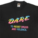 Camiseta Fruit Of The Loom D.A.R.E Vintage