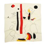 Lenço Seda Miró Vintage