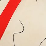 Lenço Seda Miró Vintage