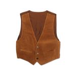 Colete Italiano Couro Vintage 