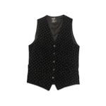 Colete Couro Vintage 