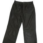 Calça Couro Vintage 