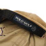 Boné Veludo Cotelê Polo Golf Ralph Lauren Vintage