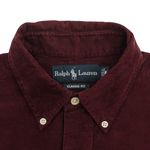 Camisa Veludo Cotelê  Polo Ralph Lauren Vintage 