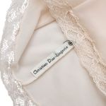 Blusa Christian Dior Lingerie Vintage 80s 