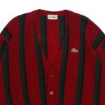 Cardigan Lã Lacoste Vintage  