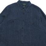 Camisa Linho Lauren Ralph Lauren Vintage