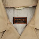 Casaco Trench Coat Yves Saint Laurent Vintage 80s