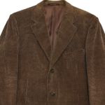 Blazer Veludo Cotelê Ermenegildo Zegna Vintage 