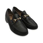Sapato Loafer Horsebit Gucci Vintage 